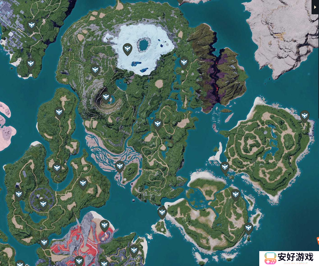 幻兽帕鲁传送点位置图 幻兽帕鲁技能树位置攻略