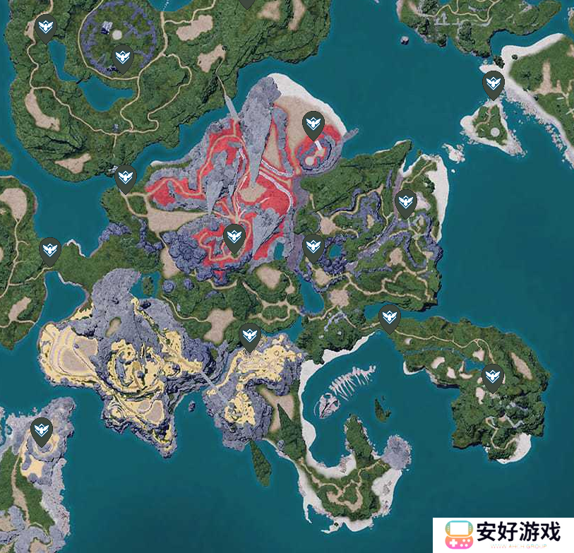 幻兽帕鲁传送点位置图 幻兽帕鲁技能树位置攻略