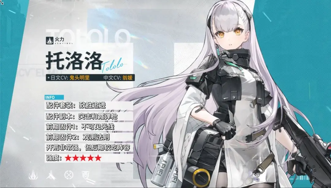 少女前线2追放角色推荐 少女前线2追放角色排行榜
