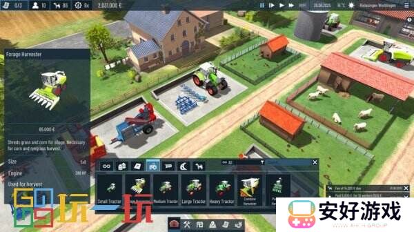 农业经营模拟《全球农场主》现已正式登陆Steam限时九折