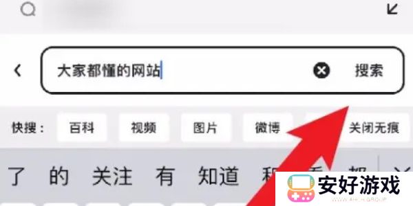 夸克怎么打开隐藏大家都懂的网站