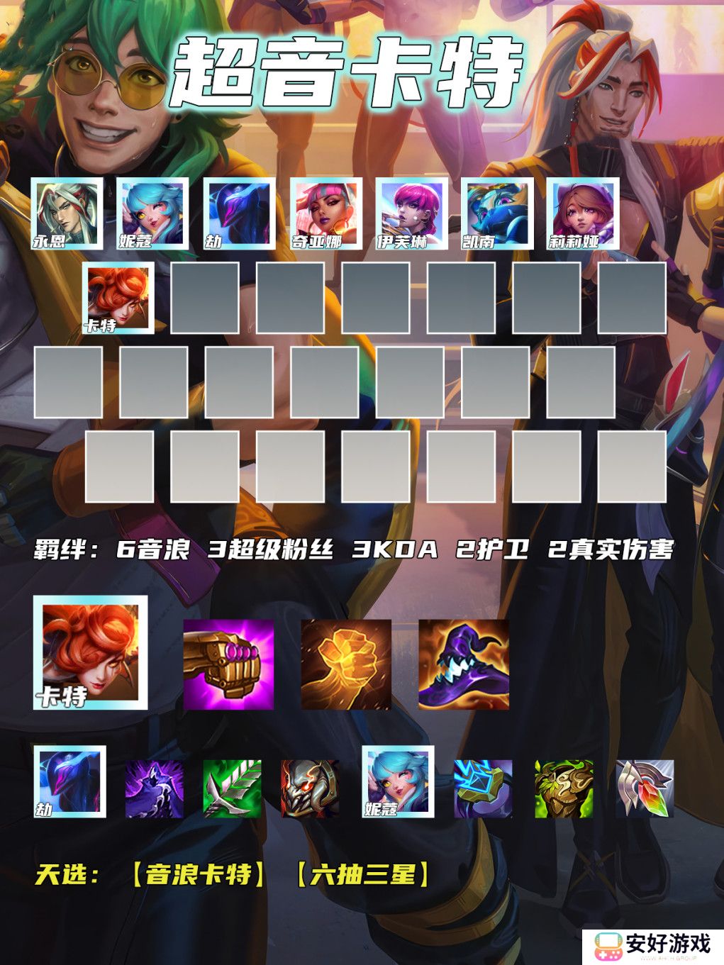 s10云顶之弈阵容推荐 s10云顶之弈羁绊阵容一览表最新