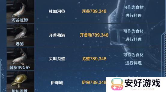 星球重启钓鱼图鉴大全 星球重启钓鱼地点一览