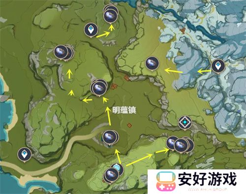 原神夜泊石在哪采集