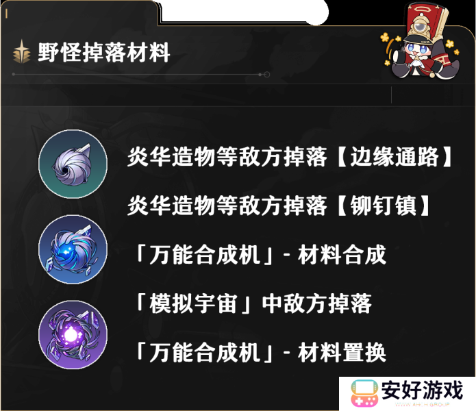 崩坏星穹铁道白露/娜塔莎满级养成材料汇总