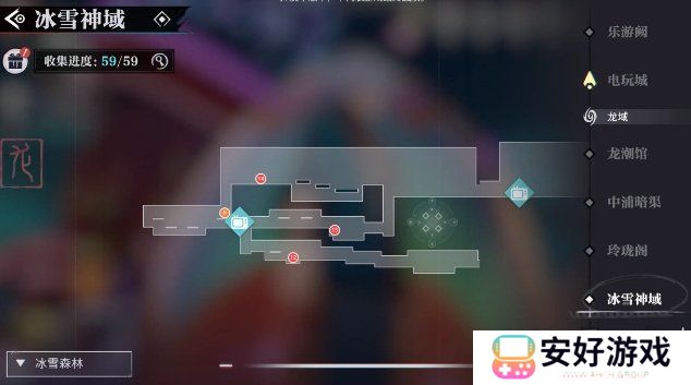 归龙潮冰雪神域宝箱位置大全 归龙潮冰雪神域宝箱位置在哪