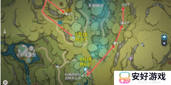 原神劫波莲采集位置分享 原神劫波莲采集分布图