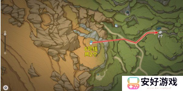 原神劫波莲采集位置分享 原神劫波莲采集分布图