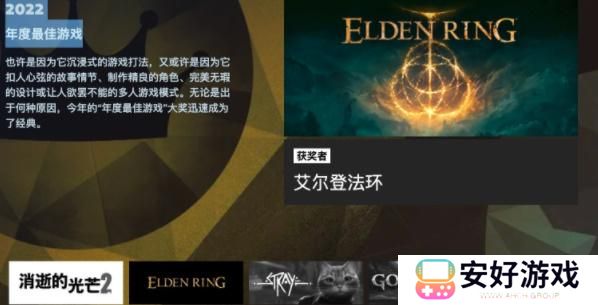 Steam2022年度大奖名单