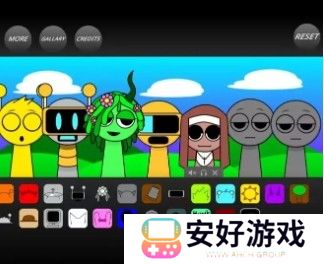 节奏盒子Sprunki简笔画