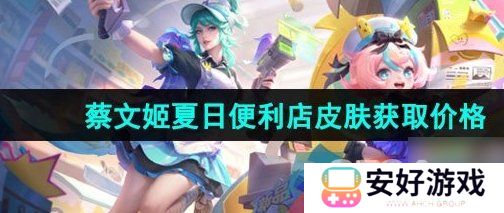 王者荣耀蔡文姬夏日便利店新皮肤是什么 蔡文姬夏日便利店新皮肤获取价格