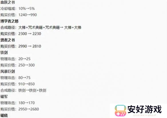 王者荣耀s36更新内容汇总 王者荣耀s36赛季更新了什么