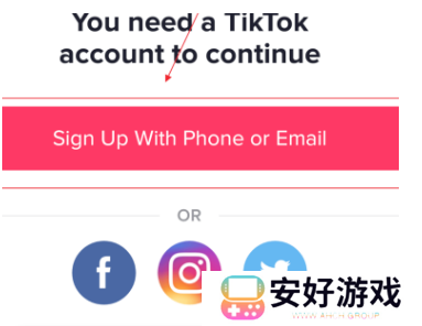 TikTok怎么注册1