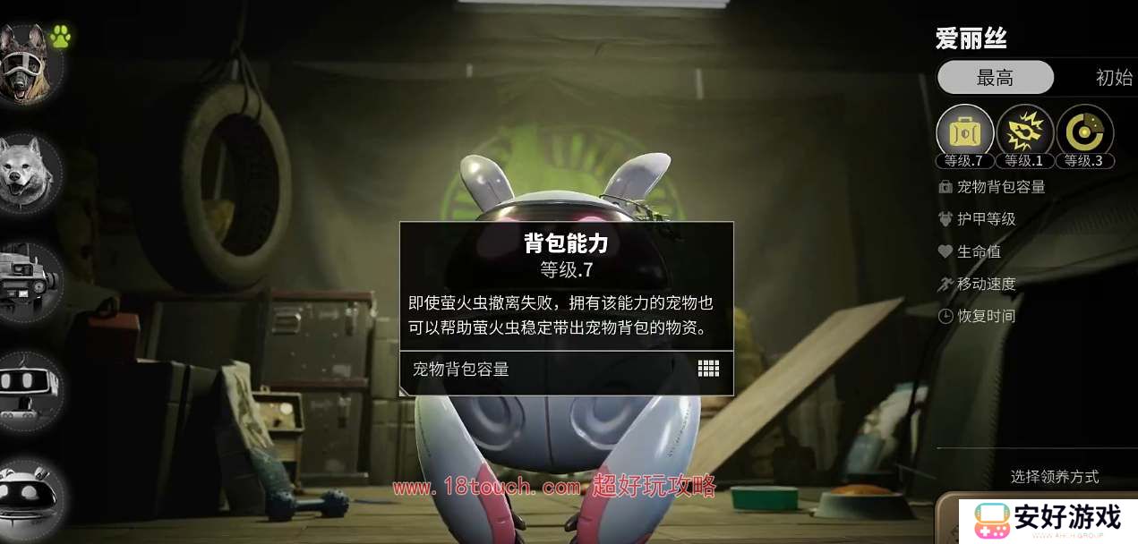 萤火突击宠物选什么好