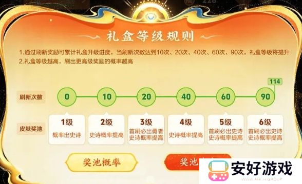 《王者荣耀》6级皮肤礼盒刚开放就出BUG，已有多名玩家错失传说皮肤